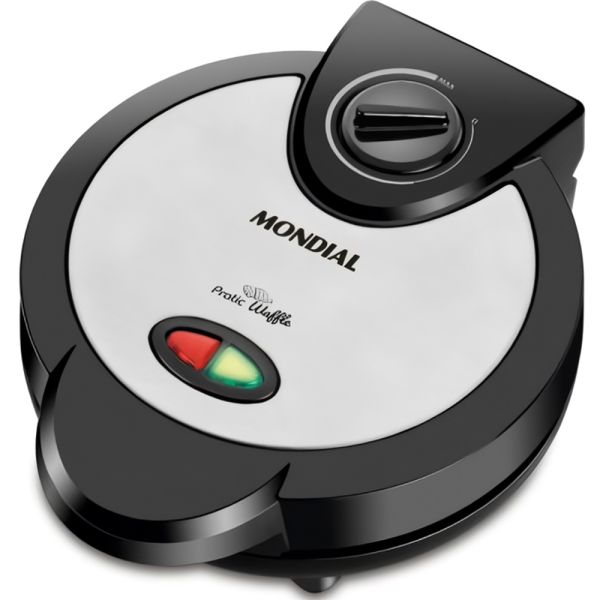 WAFLERA MONDIAL GW-01 GRILL PRATIC WAFFLE NEGRO