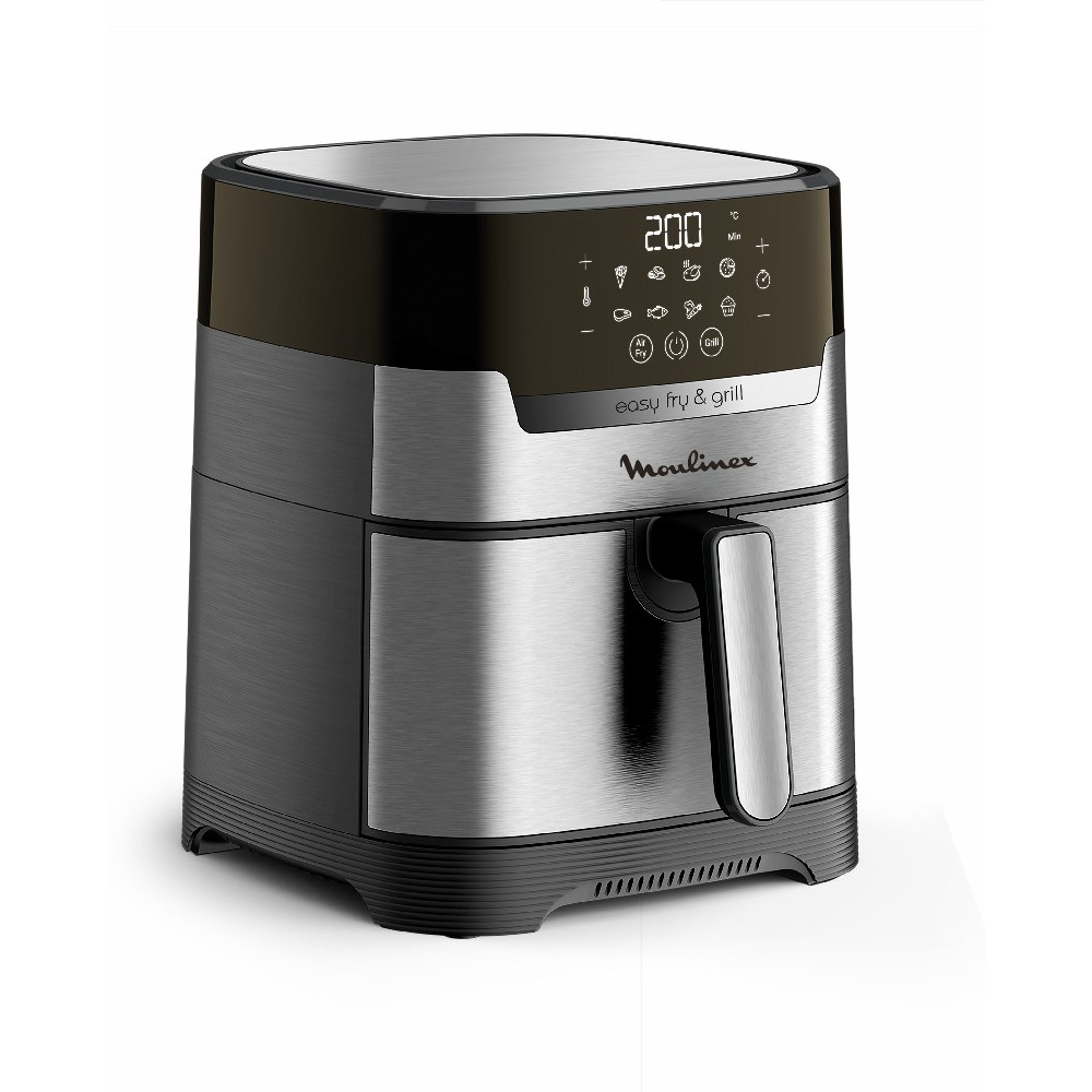 FREIDORA MOULINEX 4.2L INOX EASY FRY & GRILL DIGITAL