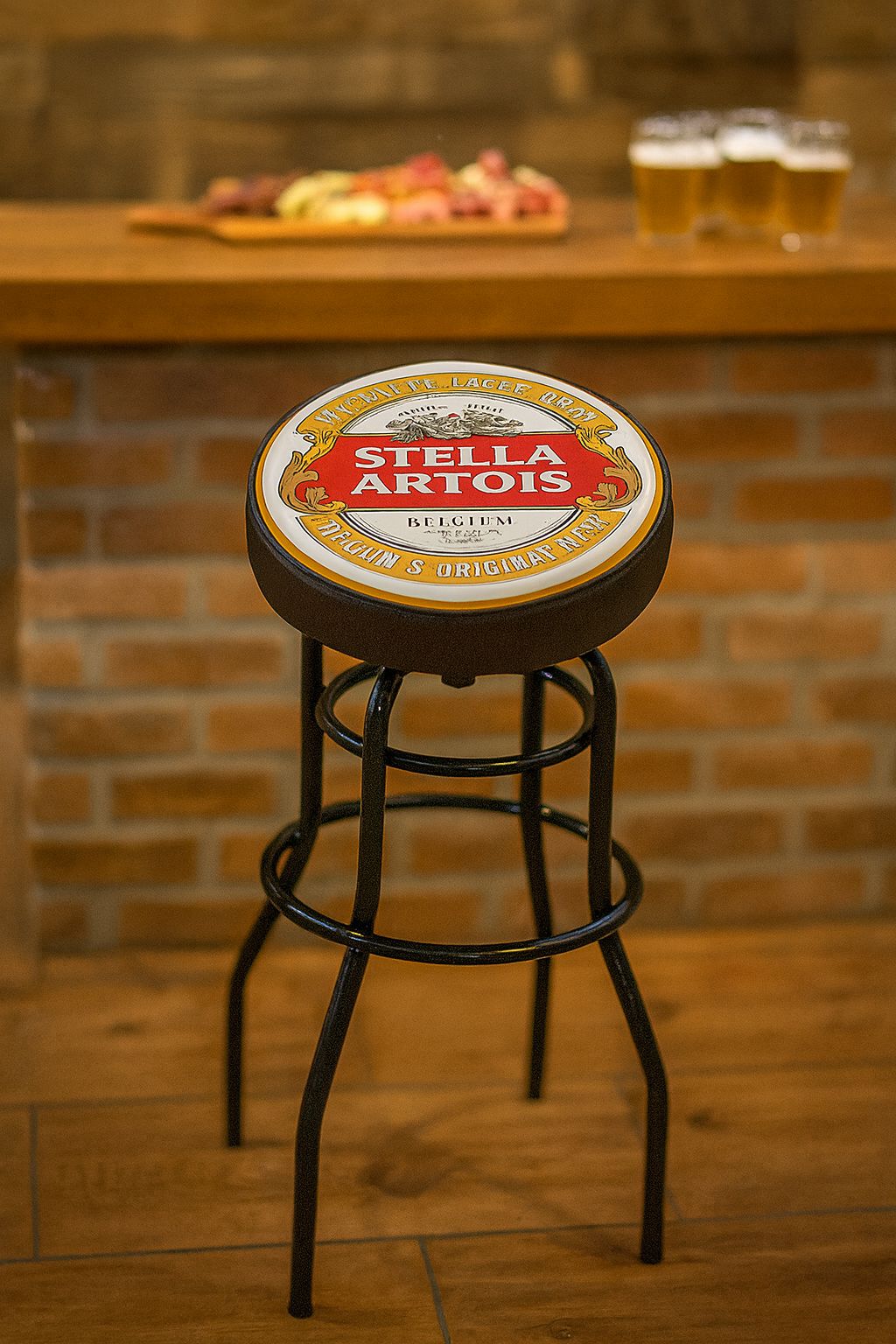 BUTACA ALTA STELLA NEGRO