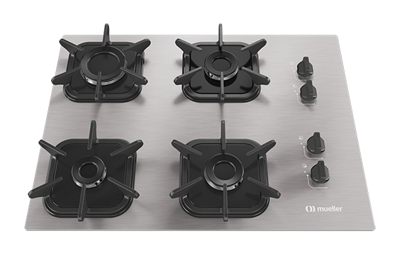 ANAFE MUELLER 4H MCG4BK ALUMINIO