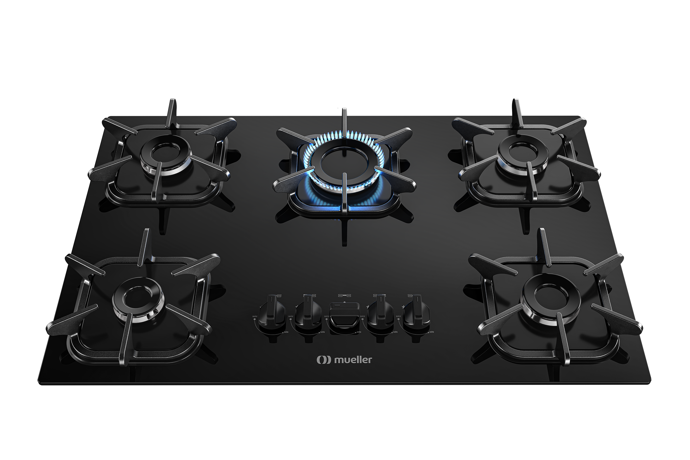 ANAFE MUELLER 5H VID/NEG. COOKTOP NG/BK       1124