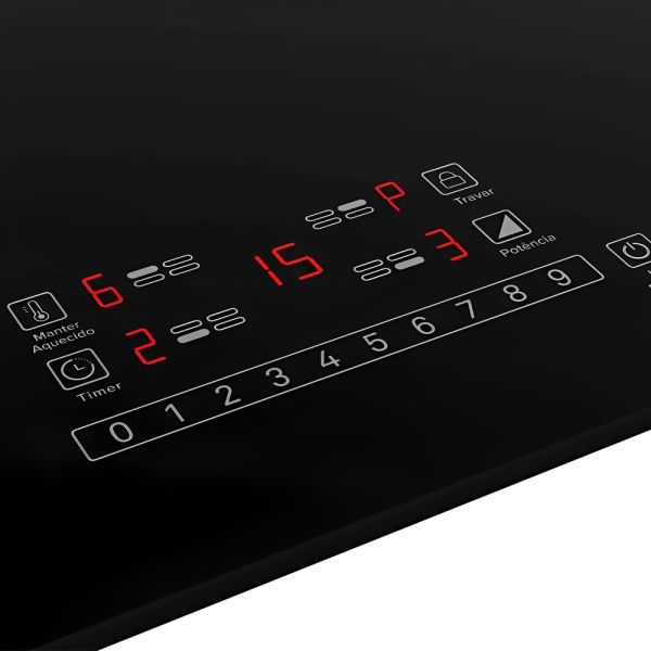 ANAFE MUELLER MCI024BG1 DE INDUCCION NEGRO