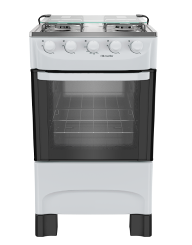 COCINA MUELLER 4H MFI4BA BLANCO/MODERATTO A GAS