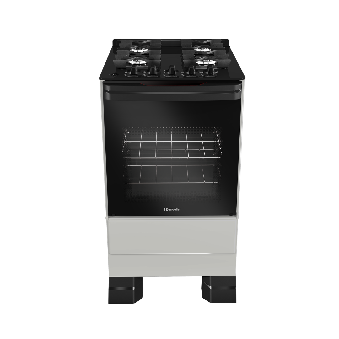 COCINA MUELLER 4H MFV4BF TITANIO