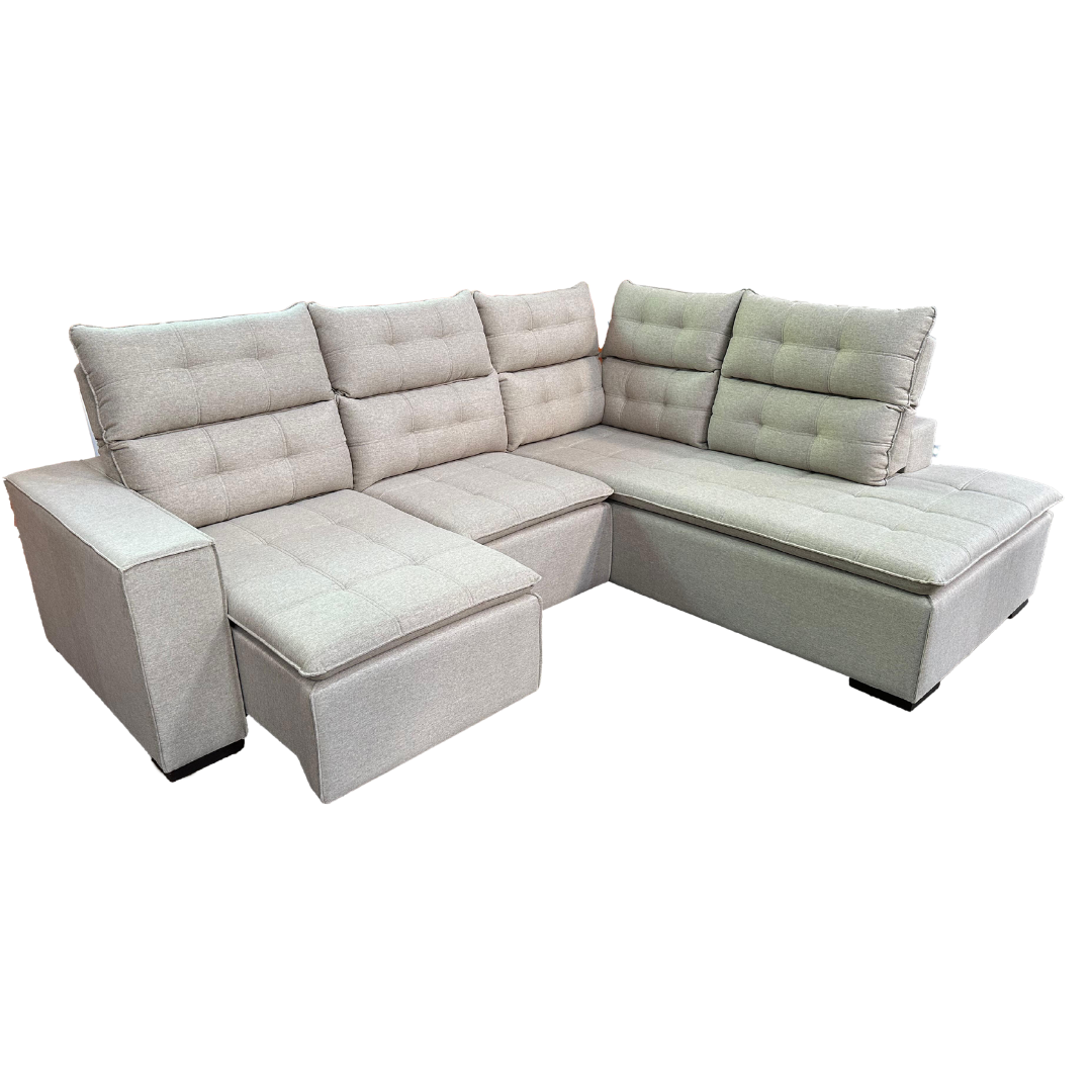 SOFÁ NEW RAFAIN NRF-760 ESQUINERO VOL3 G1 TELA 3902