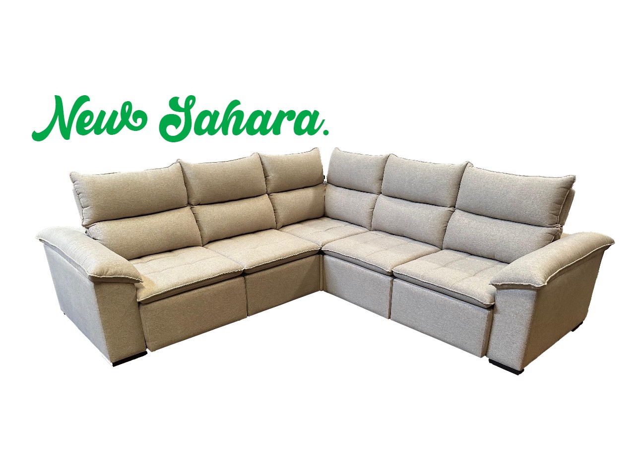 SOFÁ NEW SAHARA NSA-641 ESQUINERO C/CHAISE LADO DERECHO