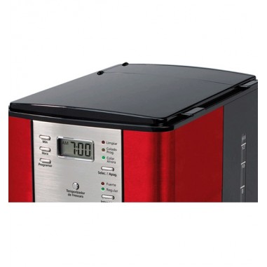 CAFETERA OSTER 12 TAZAS ROJA BVSTDC4401RD-05