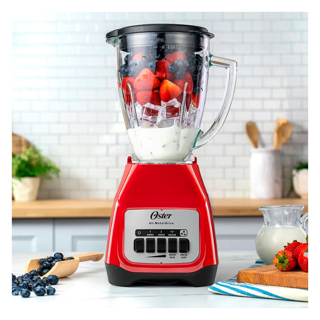 LICUADORA OSTER 550W ROJA BLSTKAG-RPB-053