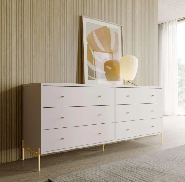 PROVINCIA COMODA JASPER 6G 178CM(PA61753)OFF WH FD