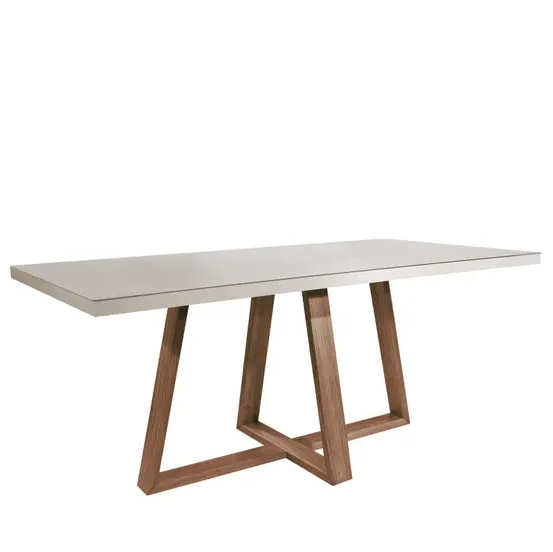 JUEGO DE COMEDOR PROVINCIA MESA MARA + 6 SILLAS SELINA GIRATORIA