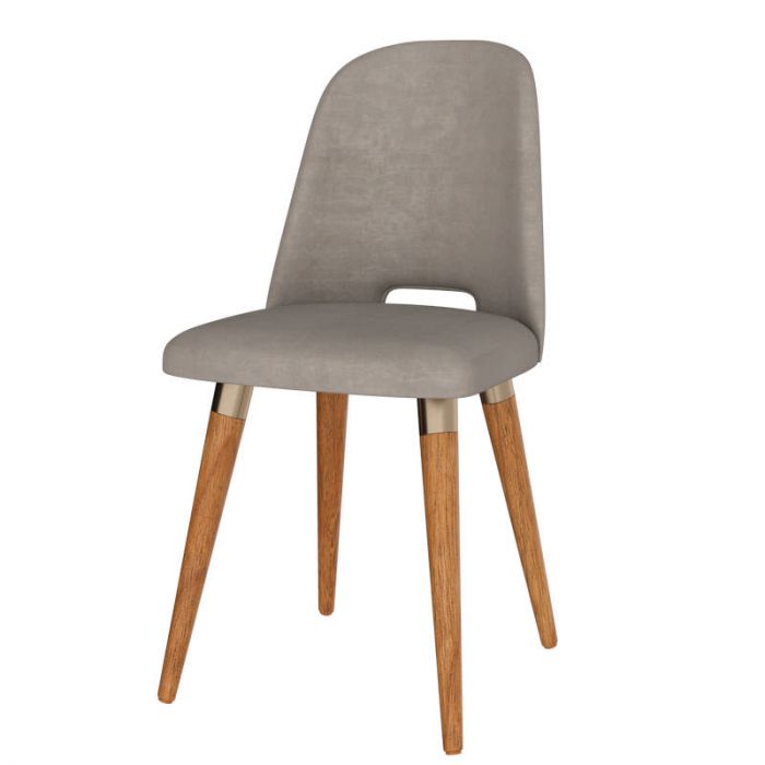 JUEGO DE COMEDOR PROVINCIA MESA MARA + 6 SILLAS SELINA GIRATORIA