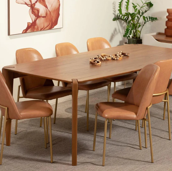 JUEGO DE COMEDOR MESA PROVINCIA HARMONY 2.2 + 8 SILLAS DAISY