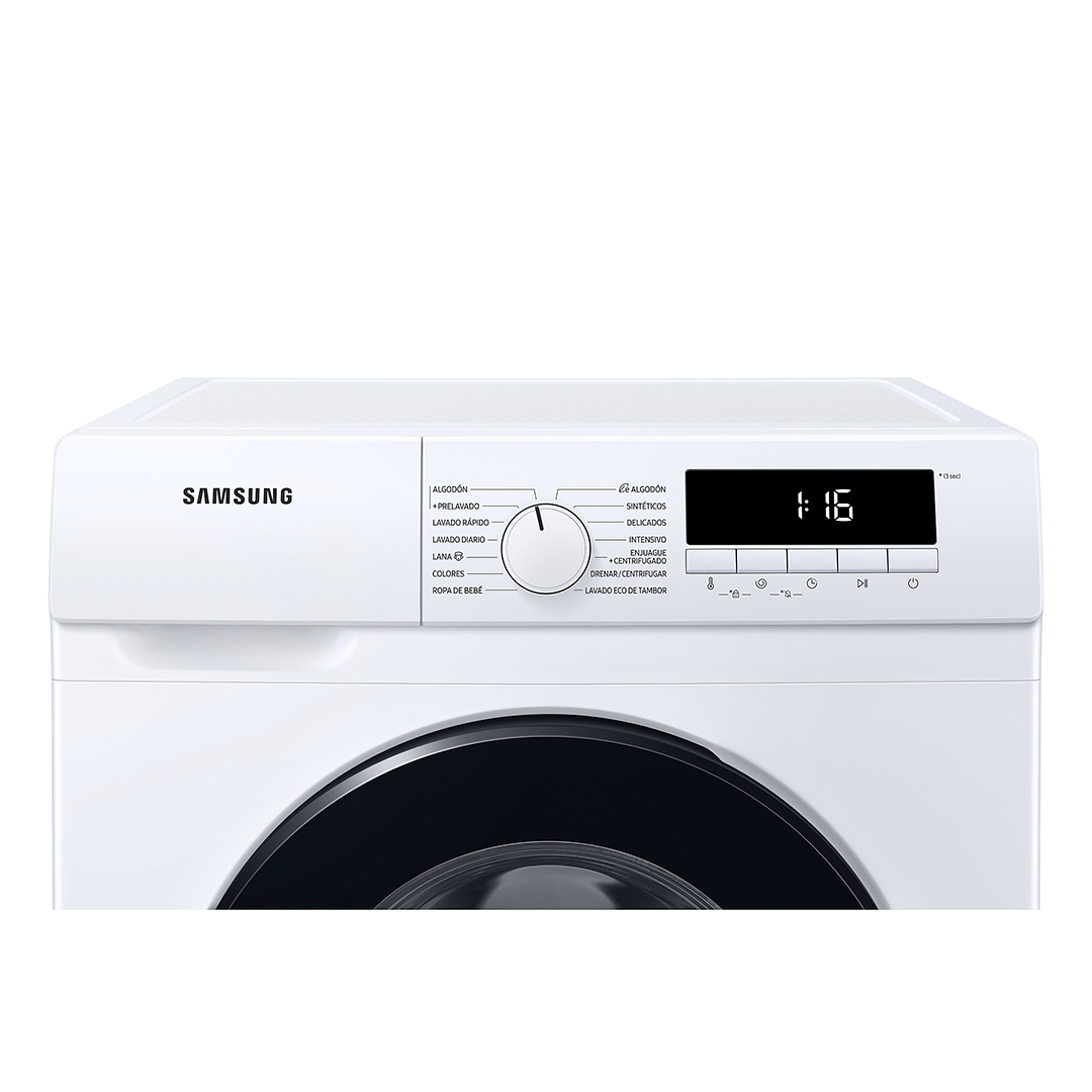 LAVARR. SAMSUNG 7KG INVERTER WW70T3020BW FRONT.DIG