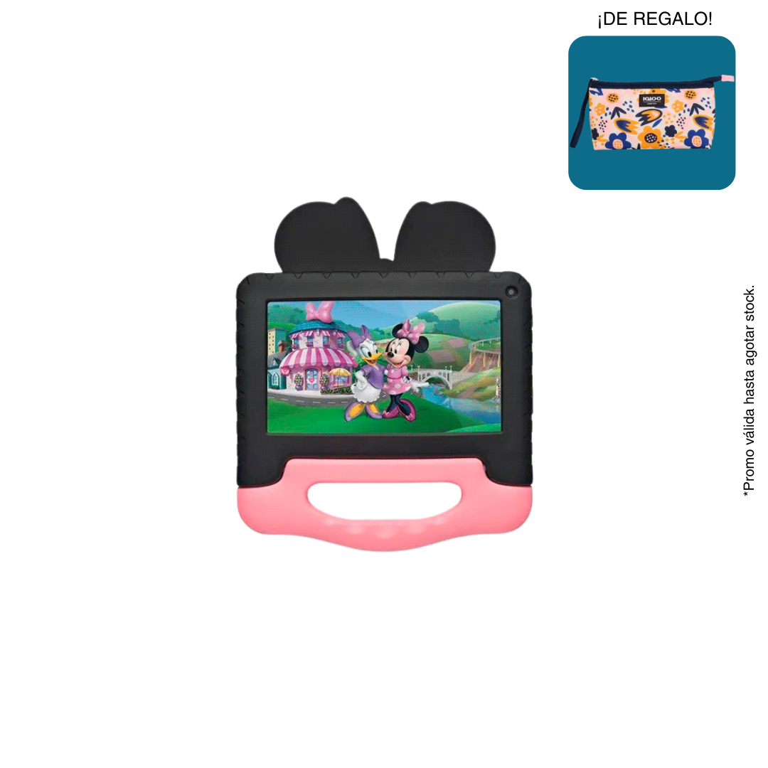 TABLET KID MINNIE QC/4GB/64GB/7" IPS/ROSA NB414