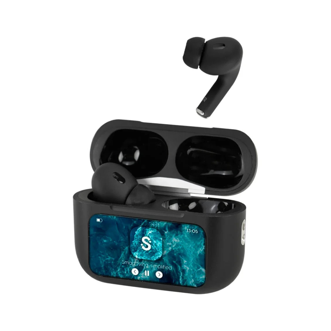 AURICULAR SMARTFY FS01 NEGRO BT PANTALLA TOUCH