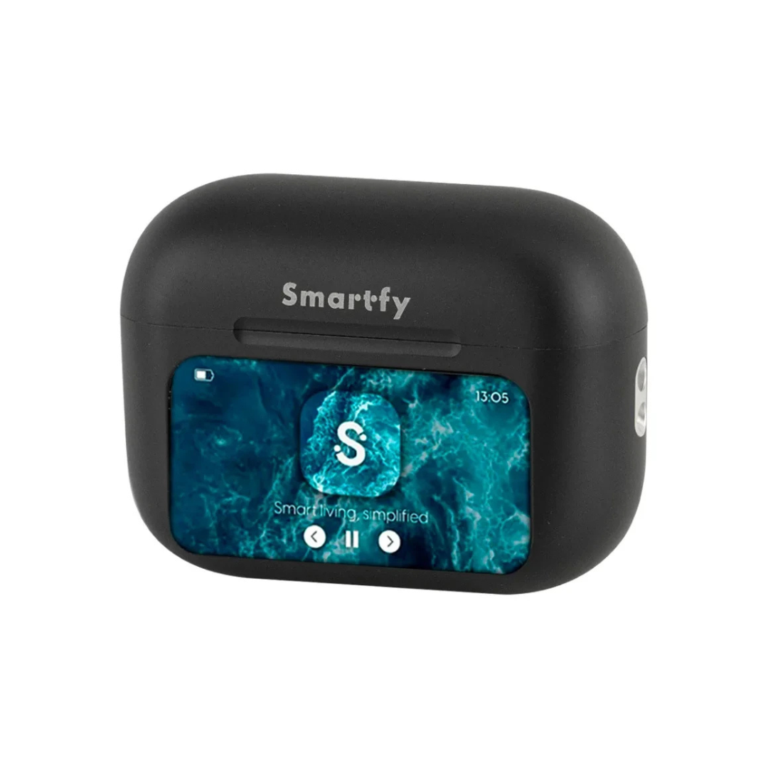 AURICULAR SMARTFY FS01 NEGRO BT PANTALLA TOUCH