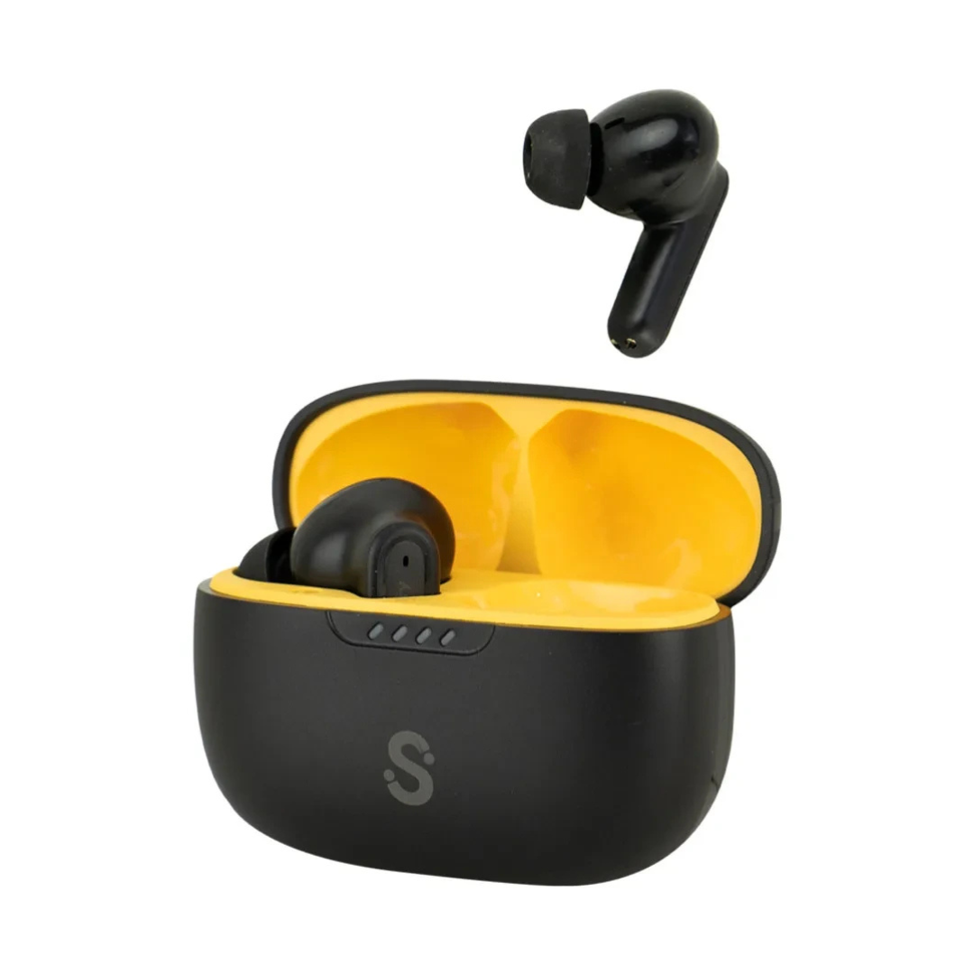 AURICULAR SMARTFY FS03 NEGRO BT IPX4 CONTROL