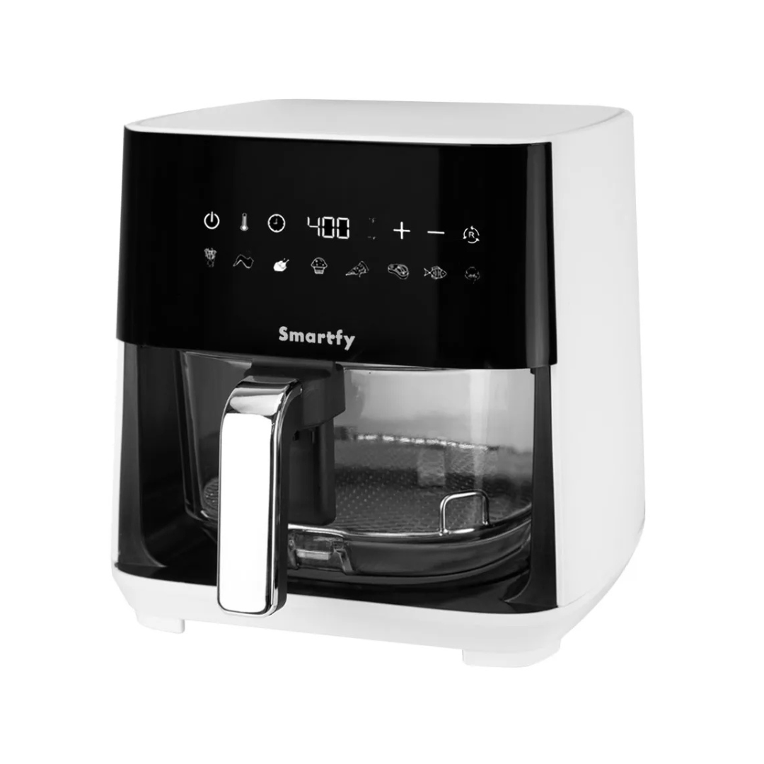FREIDORA SMARTFY AF04W 4.5L DIGITAL C/VIDRIO