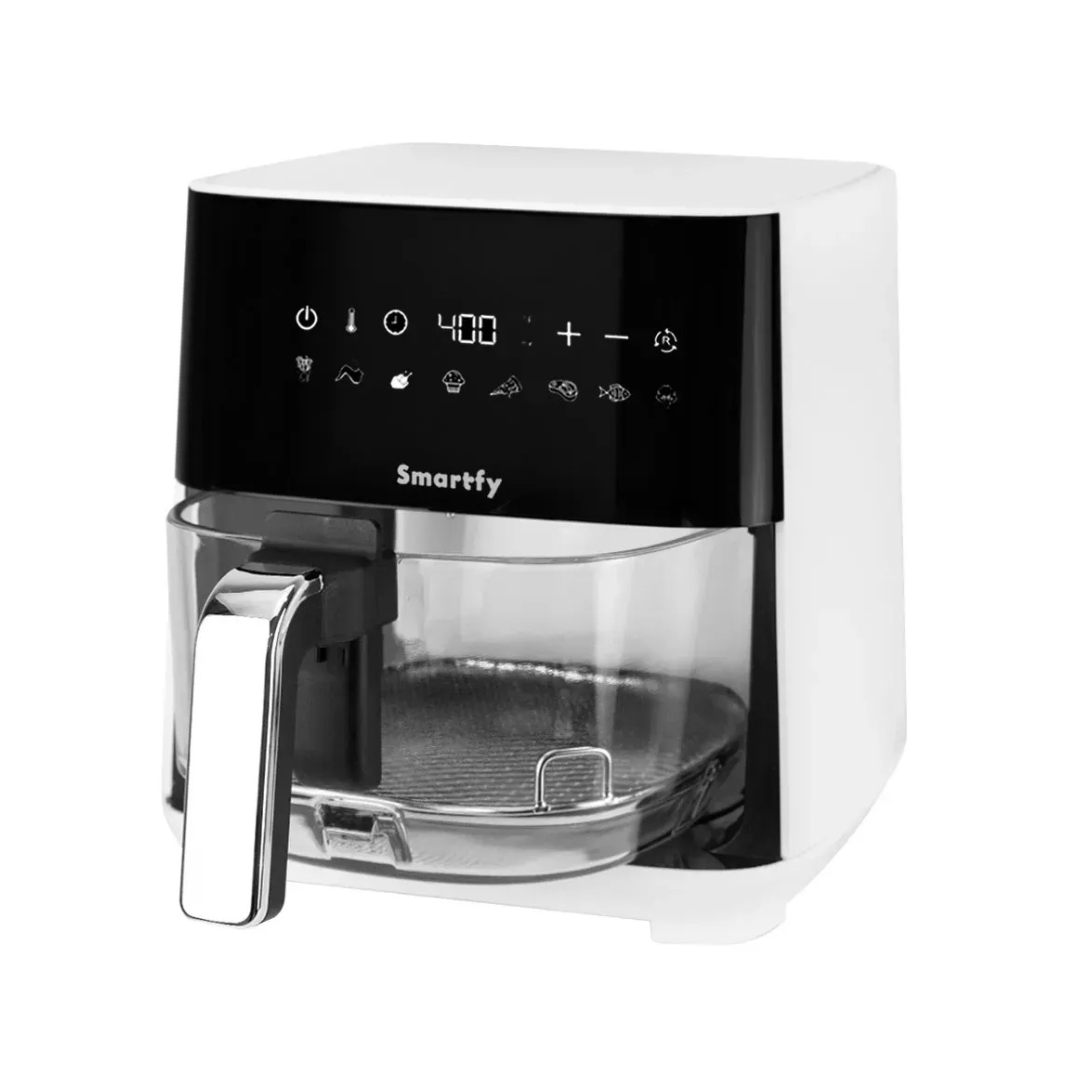 FREIDORA SMARTFY AF04W 4.5L DIGITAL C/VIDRIO