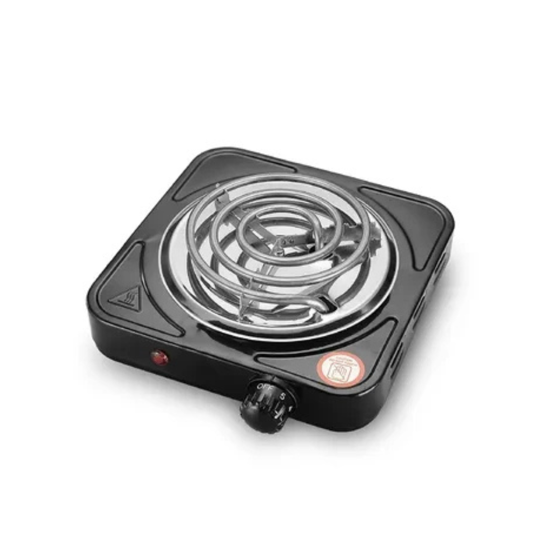 COCINA ELÉCTRICA SMARTFY FG01B 1H C/ESPIRAL 1000W NEGRO
