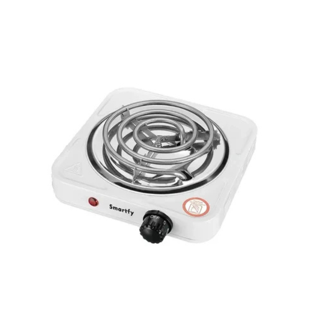 COCINA ELÉCTRICA SMARTFY FG01W 1H C/ESPIRAL 1000W BLANCO