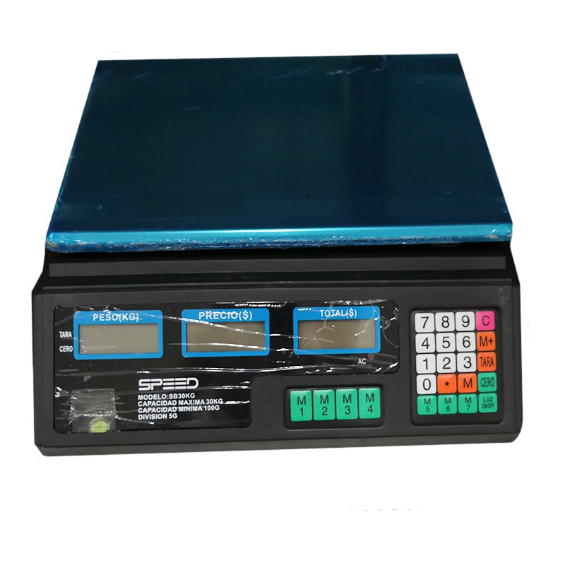 BALANZA SPEED P/30KG S/COLUMNA SB30KG S/IMPRESORA