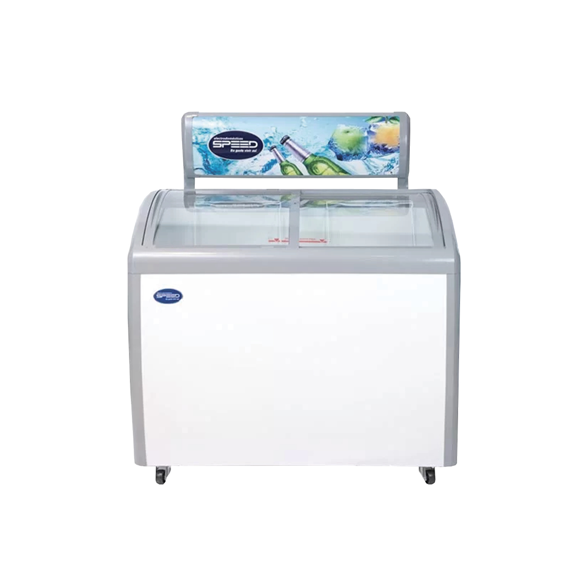 EXHIBIDORA SPEED 298 L. P/HELADOS SEXH298LCC HORIZ. DUAL C/CEN VC