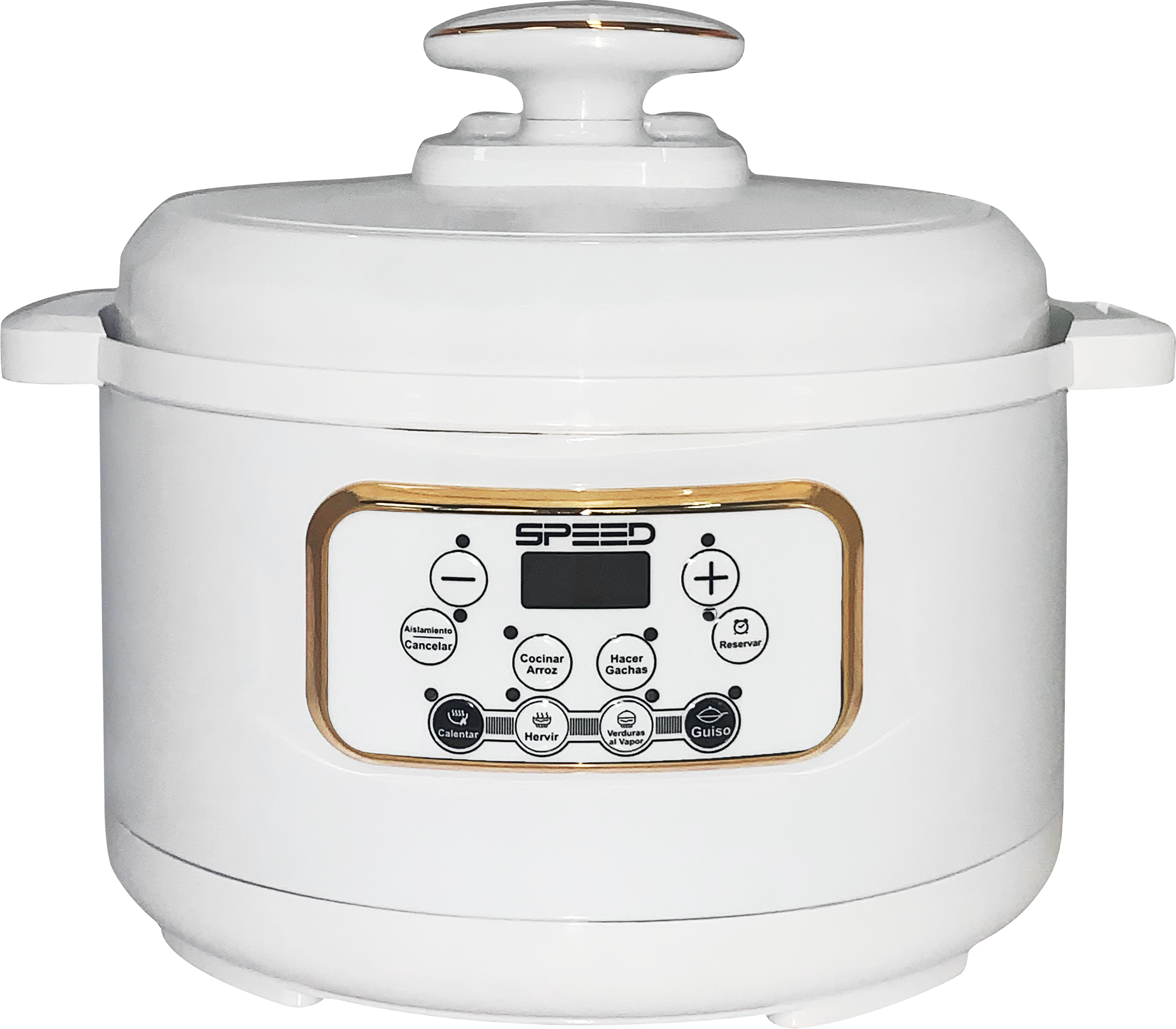 OLLA A PRESIÓN ELÉCTRICA SPEED 5L DIGITAL BLANCO