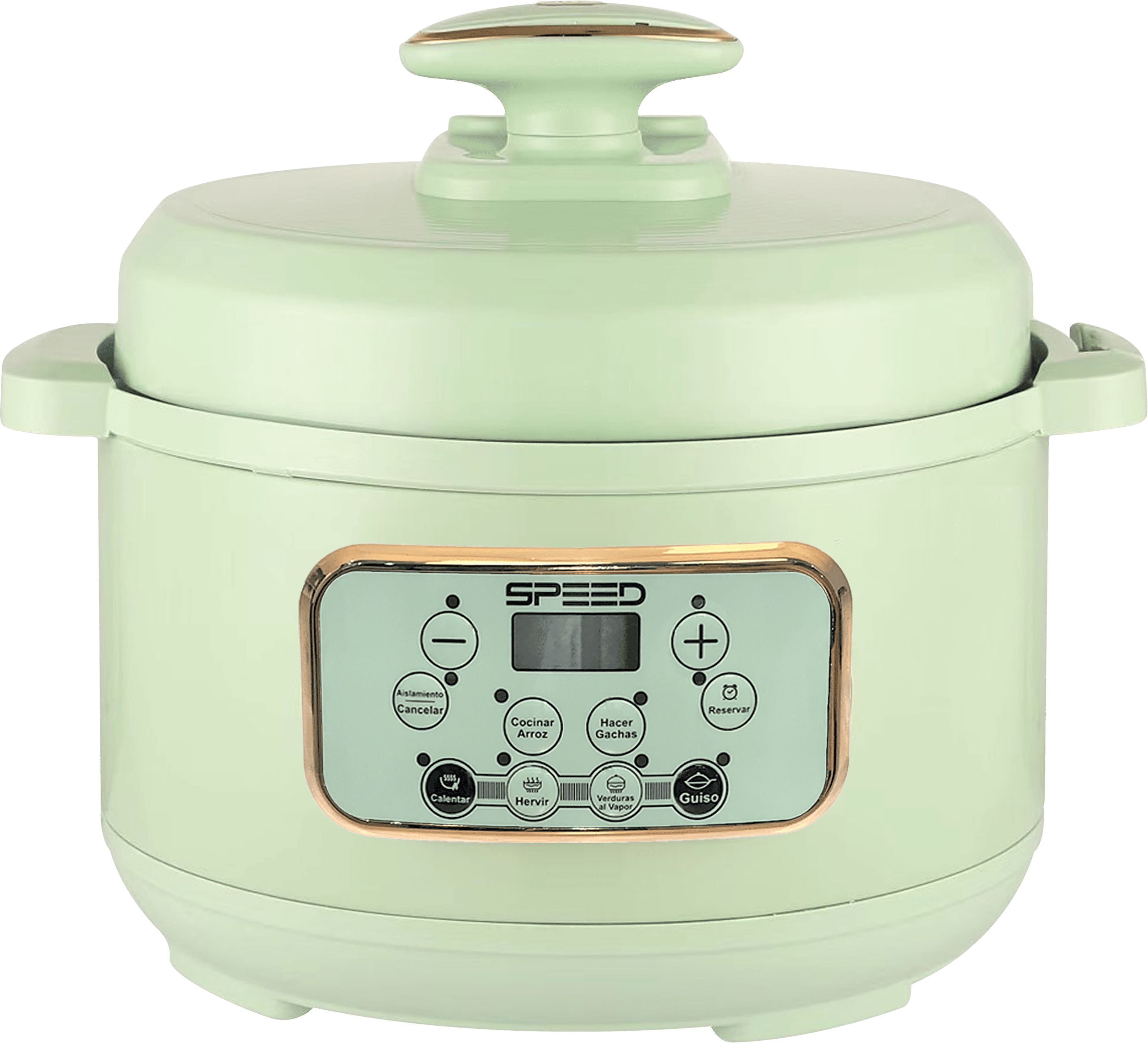OLLA A PRESIÓN ELÉCTRICA SPEED 5L DIGITAL VERDE