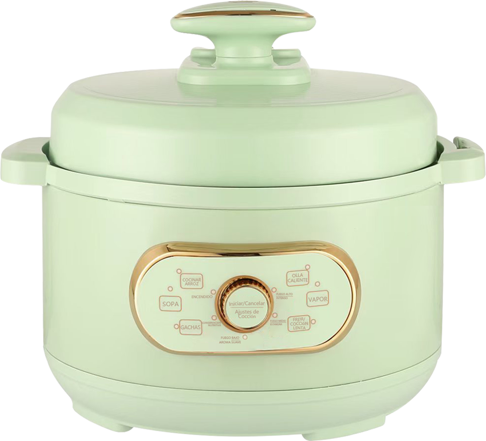 OLLA SPEED A PRESIÓN ELÉCTRICA 5L ANALÓGICA VERDE