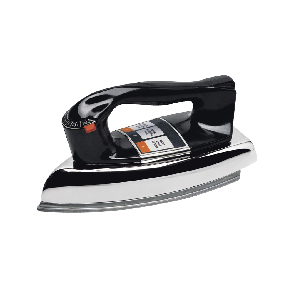 PLANCHA SPEED SPSN SECA TRADICIONAL NEGRA 1000W.