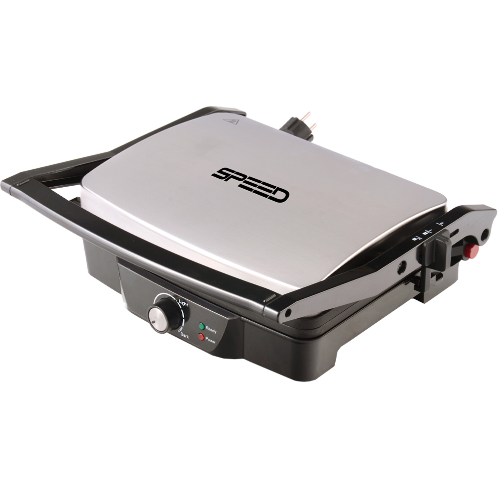 SANDWICHERA SPEED GRILL INOX SSGSP 2000W 4P APERT/
