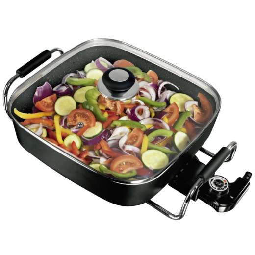 SARTEN SPEED ELECT.C/TAPA M-SSE30 CUADRADO