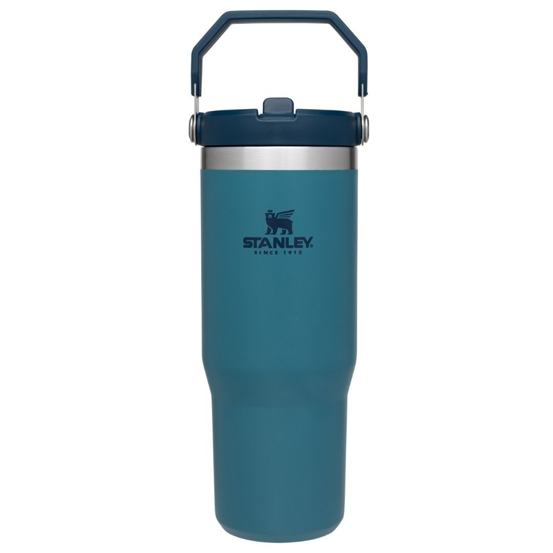 BOTELLA TERMICA STANLEY 887ML C/PICO AZUL 09993-04