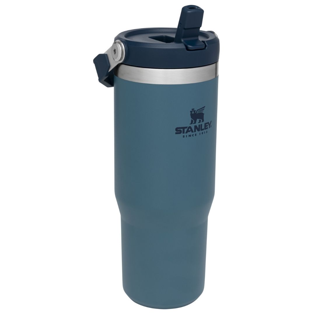 BOTELLA TERMICA STANLEY 887ML C/PICO AZUL 09993-04