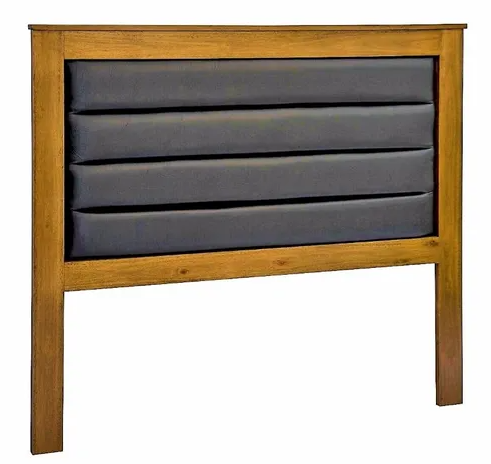 CABECERA DE MADERA VAN GOGH 2.00M NEGRO