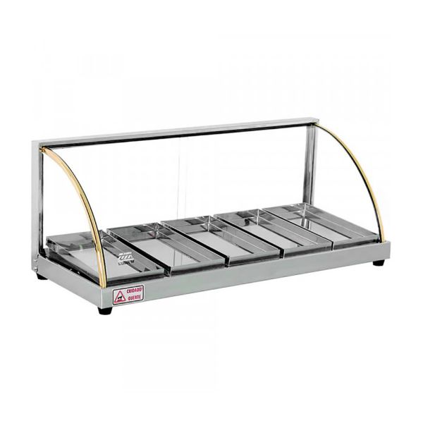 ESTUFA TITA  5 BANDEJAS W5B V/CURVO S/LUZ