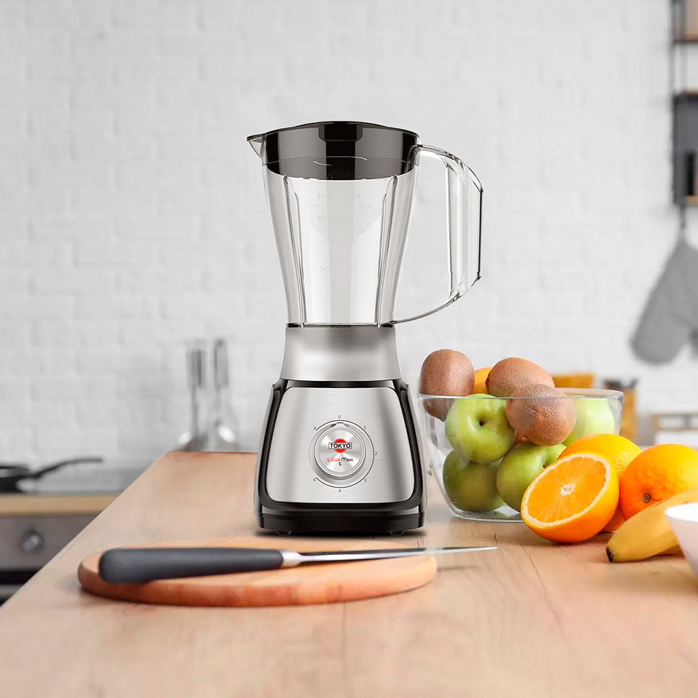 LICUAD. TOKYO LICUA MAX 5 - 5V. 500W 1,5 LTS J.ACRILICO [EDTLMAX5-N]