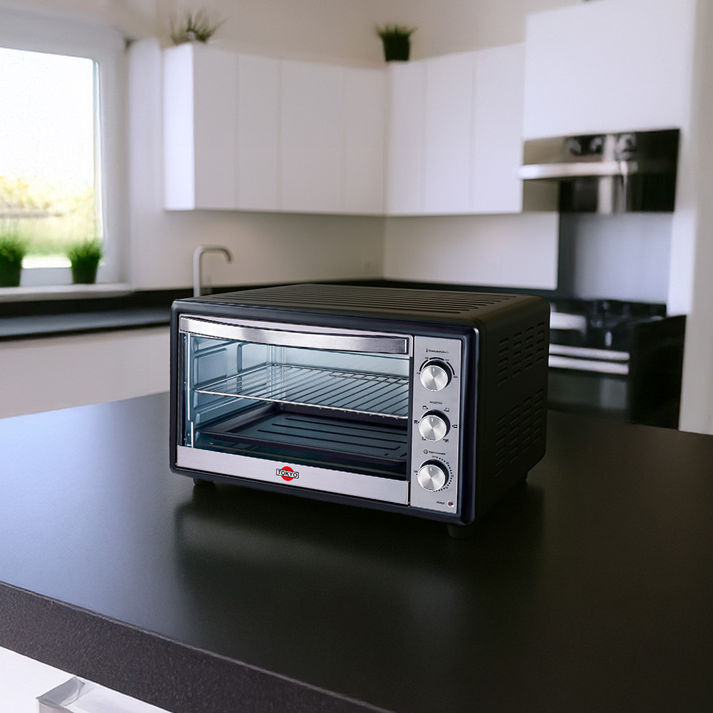 HORNO TOKYO LISTO PLUS 46L NEGRO