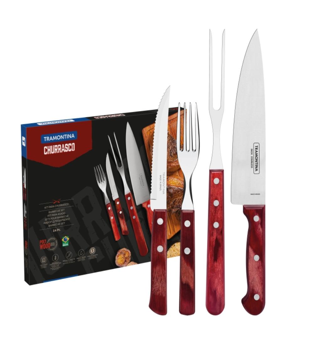 JUEGO TRAMONTINA POLYWOOD 14P 789 T21199N