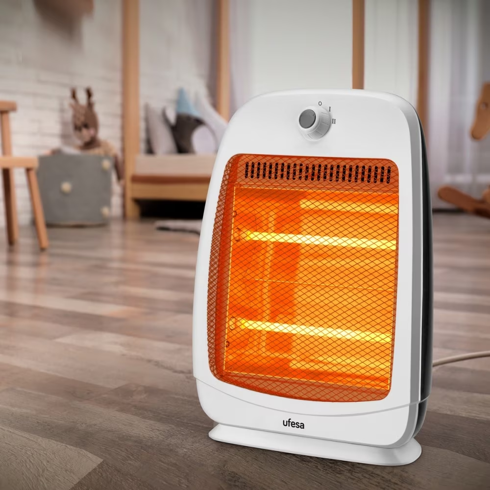 ESTUFA DE QUARZO UFESA RIGEL 2 VELAS BLANCO