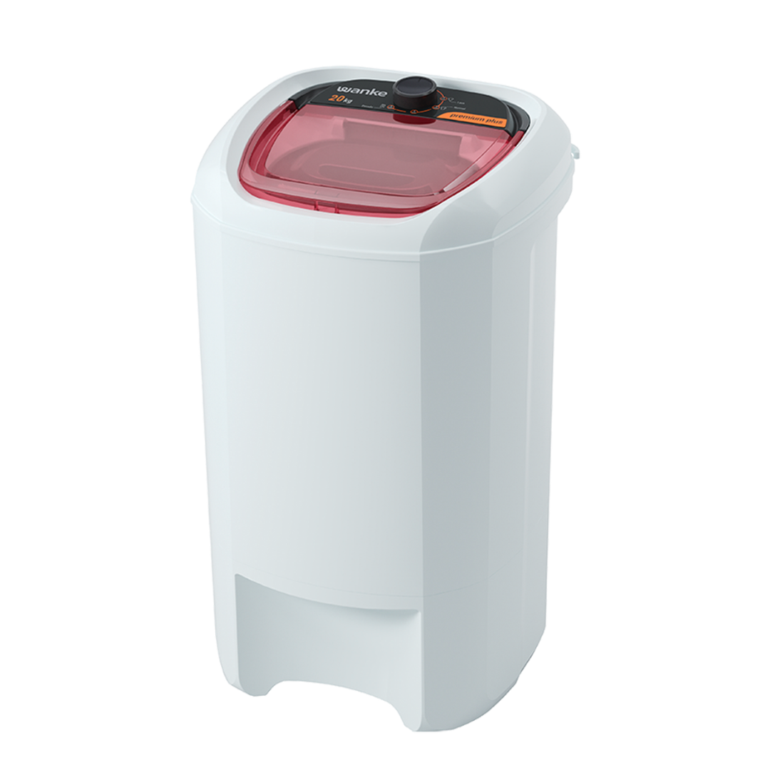 CENTRIFUGA WANKE SOFIA PREMIUM PLUS 20KG BORDO C/TIMER