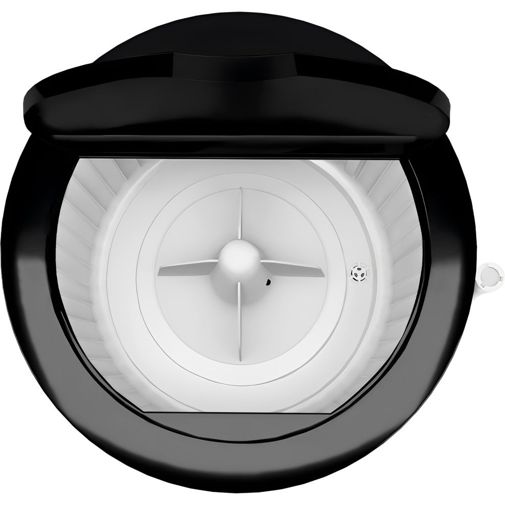 LAVARROPA WANKE DE MADERA 5 KG. NEGRA (100ESC)