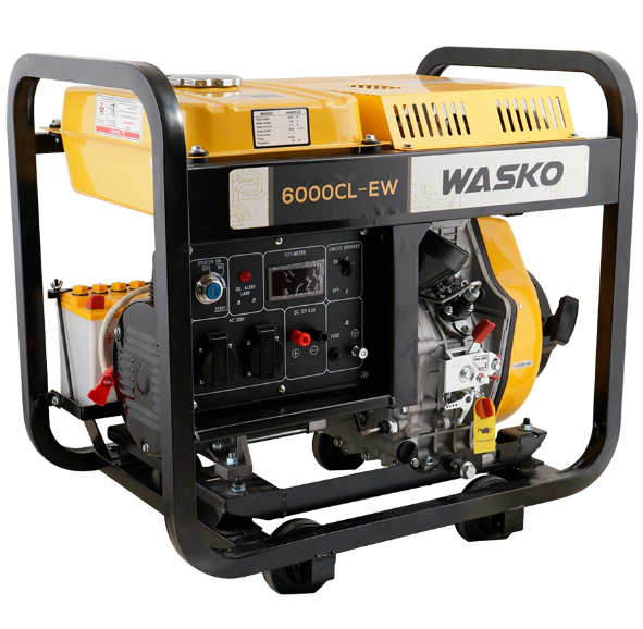 GENERADOR WASKO DIESEL AB 5KVA 6000CL-EW